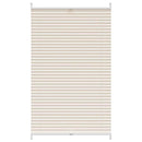 Plisseret blind 70x150 cm creme