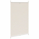 Plisseret blind 70x150 cm creme