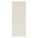 Plisseret blind 70x200 cm creme