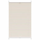 Plisseret blind 80x100 cm creme