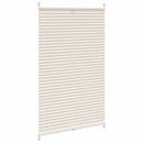 Plisseret blind 90x125 cm creme
