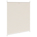 Plisseret blind 100x150 cm creme