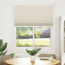 Plisseret blind 110x100 cm creme