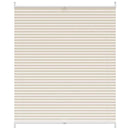 Plisseret blind 110x150 cm creme