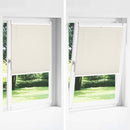 Plisseret blind 110x150 cm creme