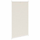Plisseret blind 110x200 cm creme