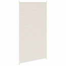 Plisseret blind 110x200 cm creme