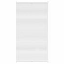 Plisseret blind 110x200 cm hvid