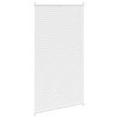 Plisseret blind 110x200 cm hvid