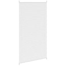 Plisseret blind 110x200 cm hvid