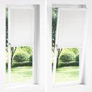 Plisseret blind 110x200 cm hvid