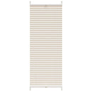 Plisseret blind 40x100 cm creme