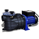 poolpumpe elektrisk 500 W blå