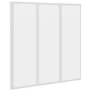 Brusevæg 117x120 cm 3 paneler foldbar