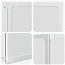 Brusevæg 117x120 cm 3 paneler foldbar
