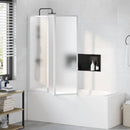 Bruser Badekar væg skærmbillede 141 x 132 cm 3 Sammenfoldelig Paneler