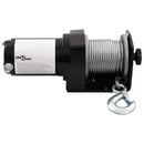 12 V elektrisk kranspil 1360 kg  med monteringsplade og lederulle