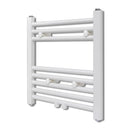 håndklæderadiator 480x480 mm centralvarme lige