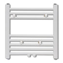 håndklæderadiator 480x480 mm centralvarme lige