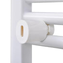 håndklæderadiator 480x480 mm centralvarme lige
