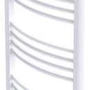håndklædetørrer centralvarme kurvet 600x1160 mm