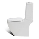 Toilet- og bidetsæt keramik hvid