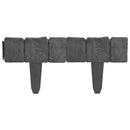 Plænekanter 41 stk. 10 m plast stenlook