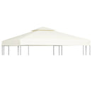 baldakin til pavillon 3x3 m 310 g/m² cremehvid