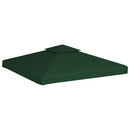 baldakin til havepavillon 3x3 m 310 g/m² grøn