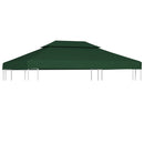 baldakin til havepavillon 3x4 m 310 g/m² grøn