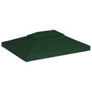 baldakin til havepavillon 3x4 m 310 g/m² grøn