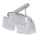 Loft krom med fire lyskilder