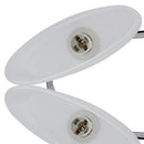 loftslampe ellipseformede glasskærme 6 E14-pærer
