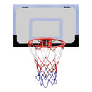 mini-basketballkurv med bold og pumpe