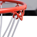 mini-basketballkurv med bold og pumpe