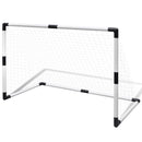 Mini-fodboldmål 2 stk. 91,5x48x61 cm til børn