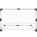 Mini-fodboldmål 2 stk. 91,5x48x61 cm til børn