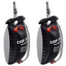 Camp Shower solopvarmede campingbrusere 2 stk. 20 l