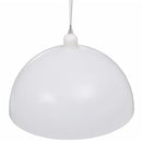 loftslampe halvkugle 2 stk. højdejusterbar hvid