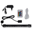 LED-undervandslampe til akvarie 32 cm boblefunktion RGB-farver