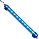 LED-undervandslampe til akvarie 32 cm boblefunktion RGB-farver