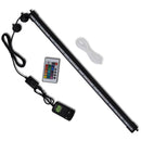 LED-akvarielampe med boblefunktion 56,5 cm RGB-farver