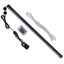 LED-akvarielampe med boblefunktion 71 cm RGB-farver