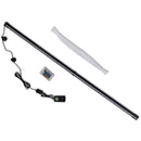 LED-akvarielampe med boblefunktion 107 cm RGB-farver