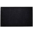 dørmåtte sort 90 x 120 cm PVC
