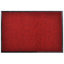 dørmåtte rød 120 x 180 cm PVC