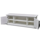 tv-bord træ hvid