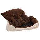 varm hundeseng med pude XL