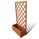 plantekasse med espalier 70 x 30 x 135 cm