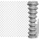 trådhegn 15x1,25 cm galvaniseret stål sølvfarvet
